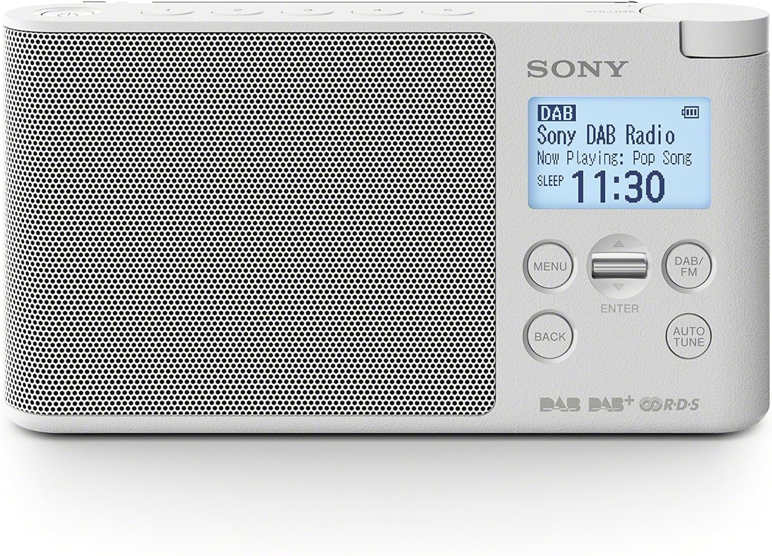 Sony XDR-S41D Radio inalámbrica portátil Dab/Dab+ con Pantalla LCD