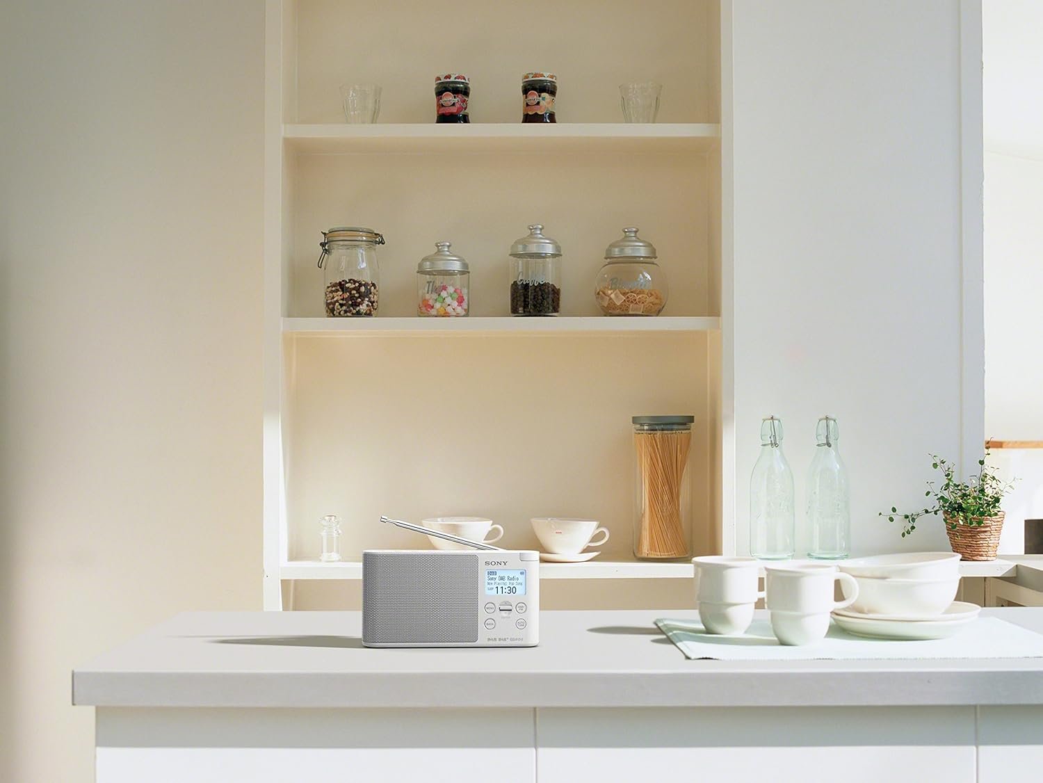 Sony XDR-S41D Radio inalámbrica portátil Dab/Dab+ con Pantalla LCD