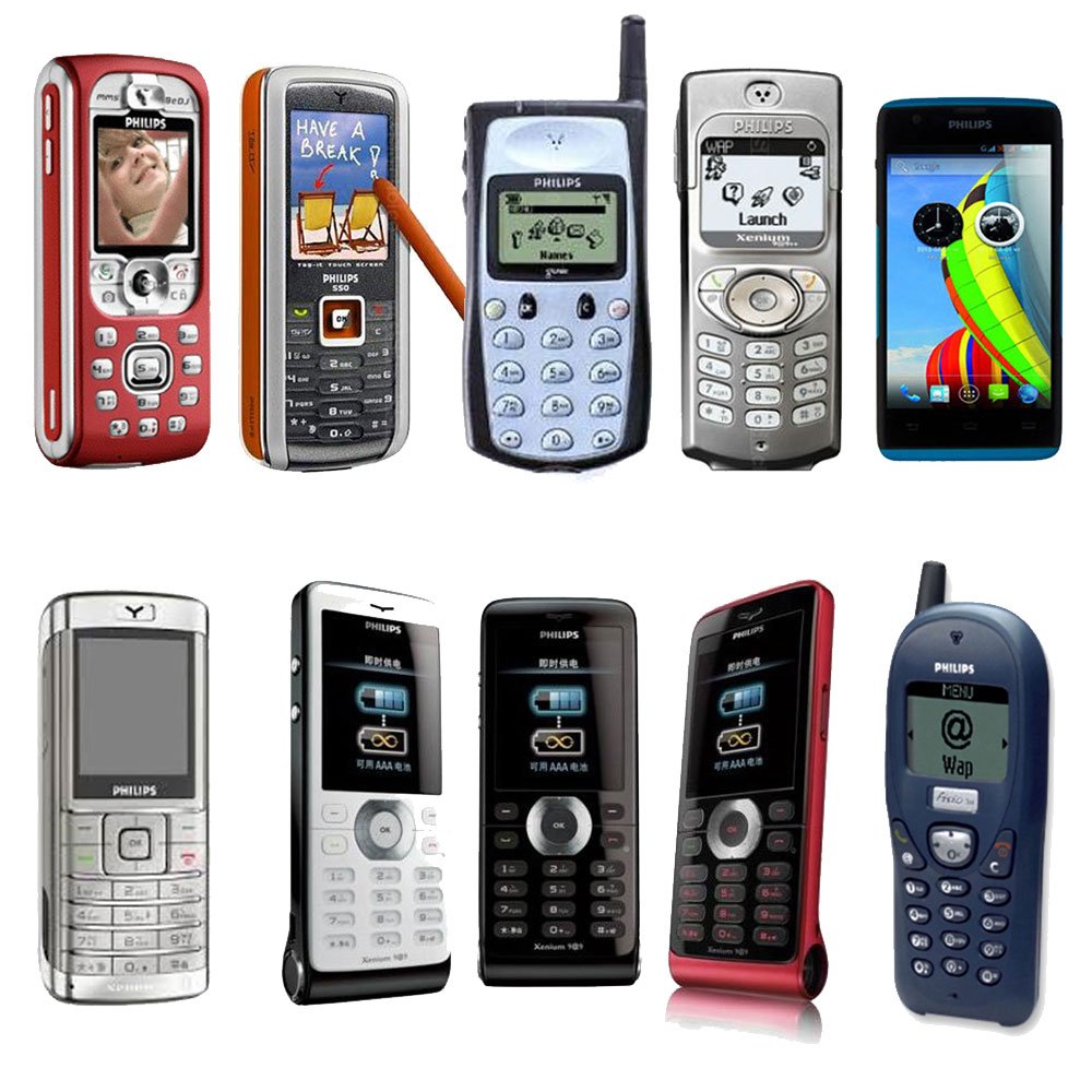 Móvil Phikips antiguo