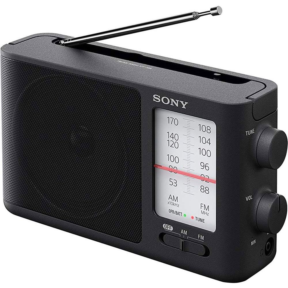 Radio Sony ICF-506 FM/AM portátil de sintonización analógica