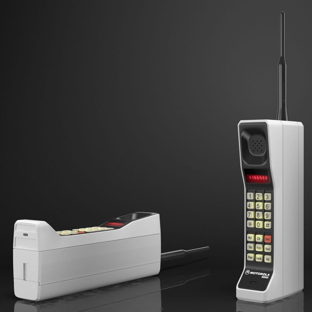 Motorola DynaTAC 8000X: El primer teléfono móvil