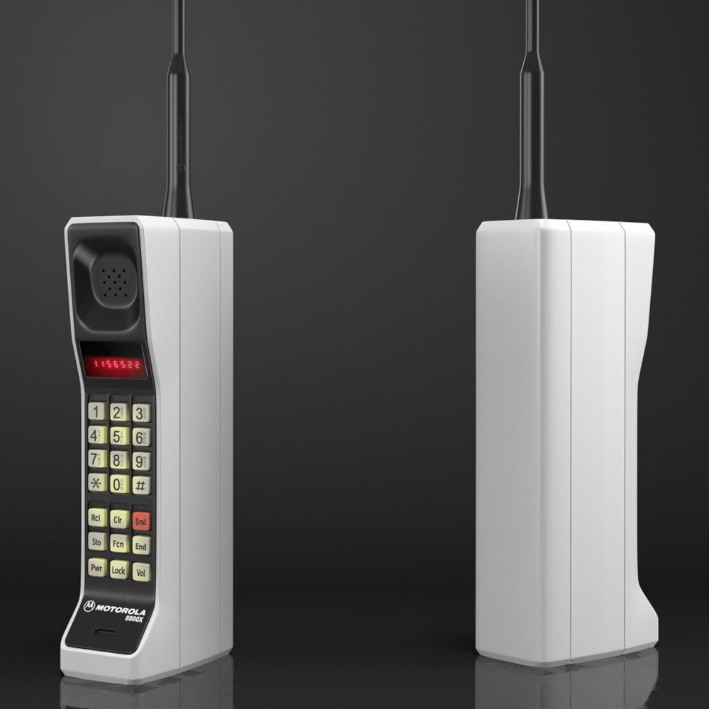 Motorola DynaTAC 8000X: El primer teléfono móvil